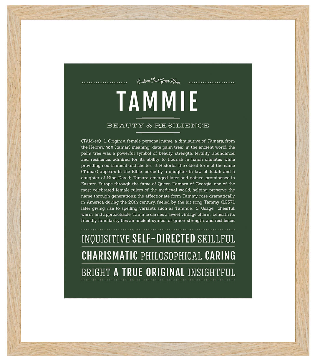 Tammie | Name Art Print