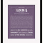 Tammie | Name Art Print