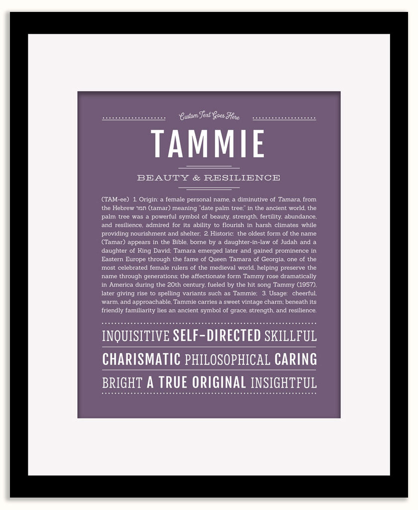 Tammie | Name Art Print