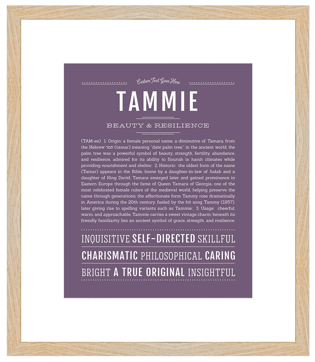 Tammie | Name Art Print