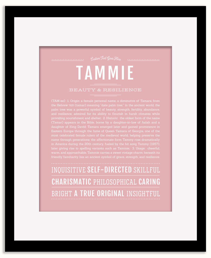 Tammie | Name Art Print