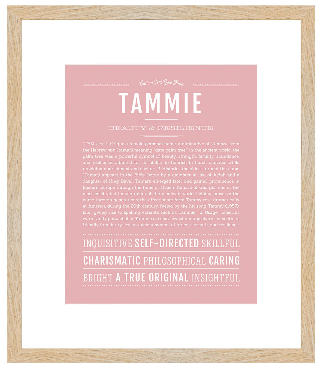 Tammie | Name Art Print