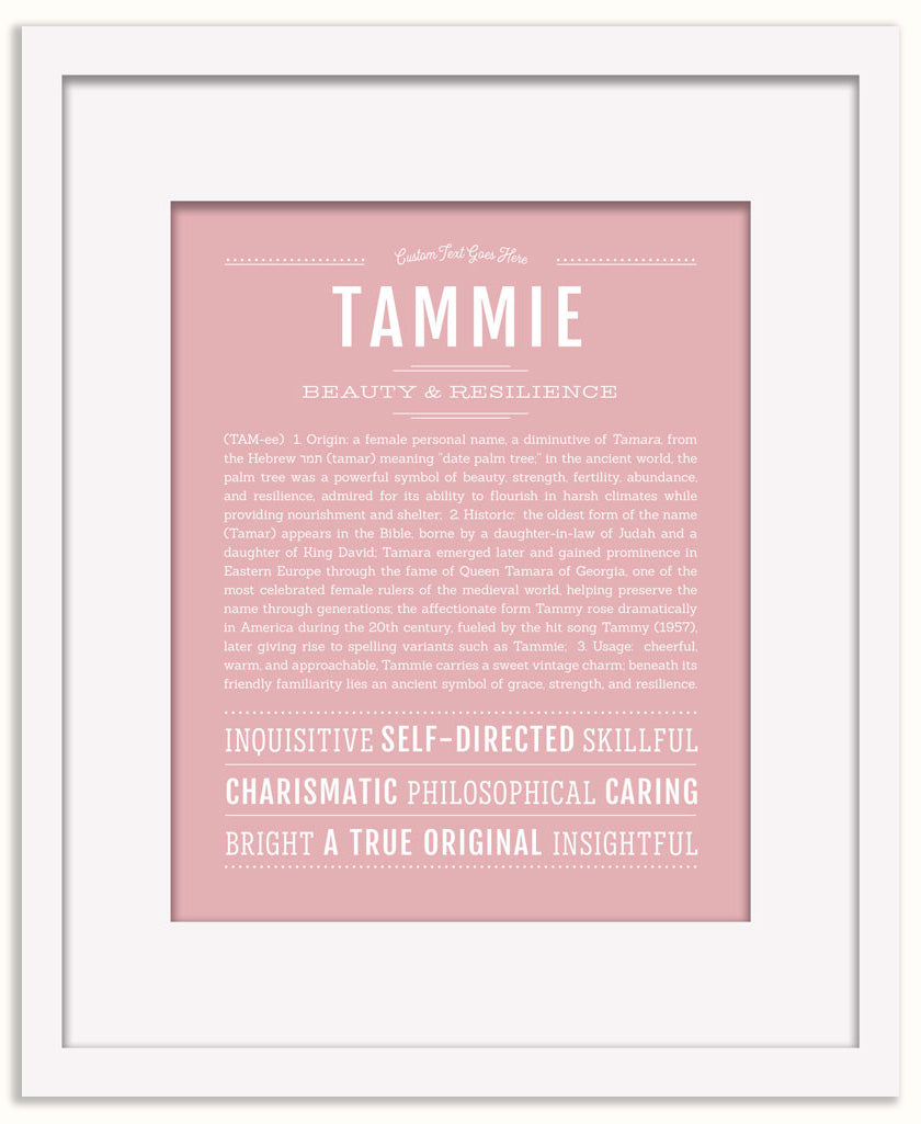 Tammie | Name Art Print