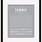 Tammie | Name Art Print