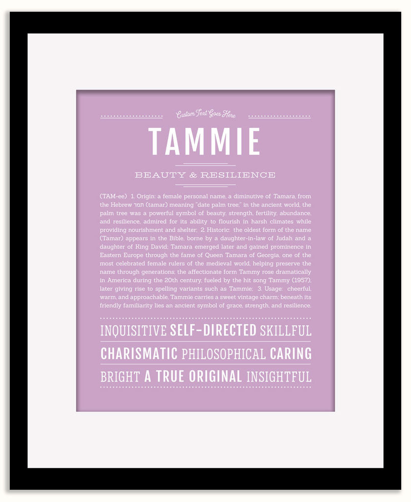 Tammie | Name Art Print