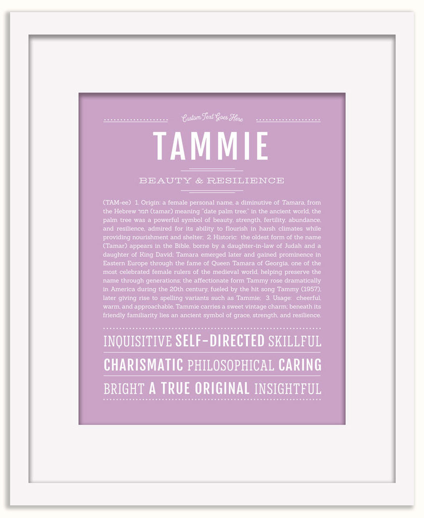 Tammie | Name Art Print