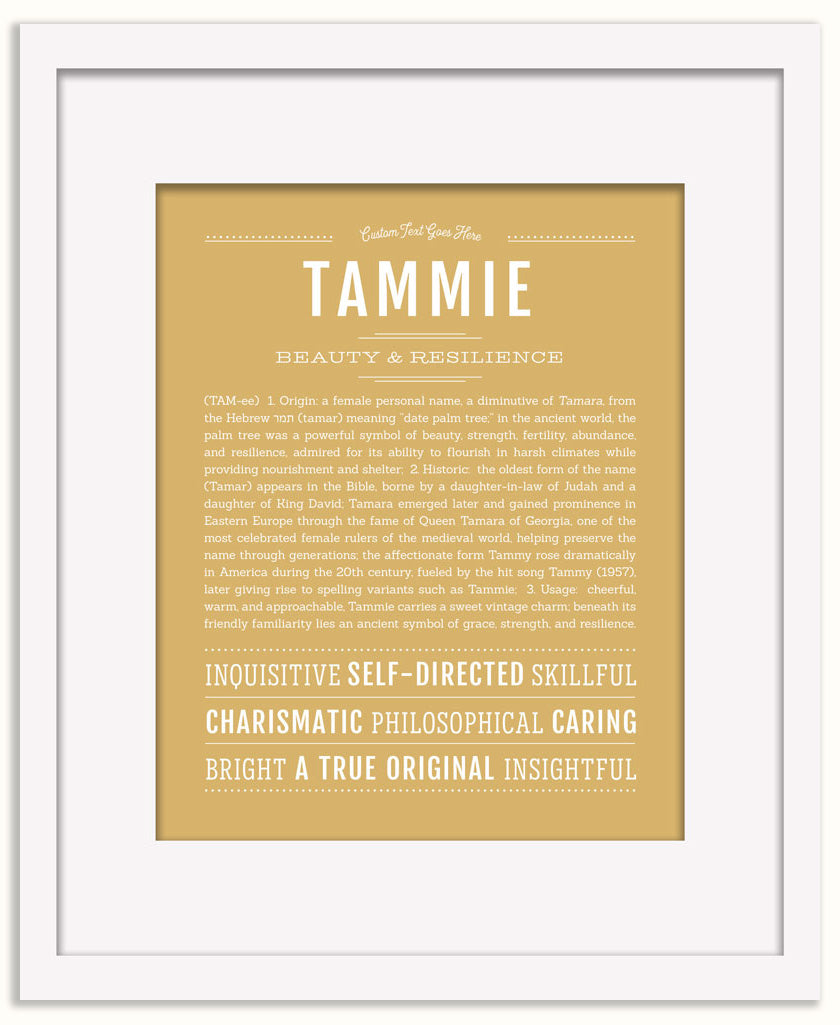 Tammie | Name Art Print