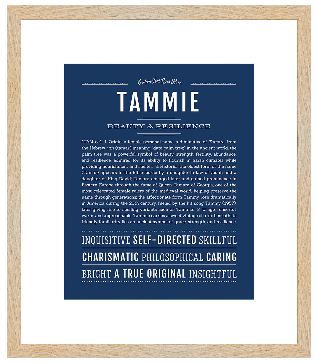 Tammie | Name Art Print