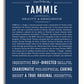 Frame Options | Midnight Blue | White Frame, Matted