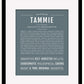 Tammie | Name Art Print