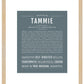 Tammie | Name Art Print
