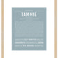 Tammie | Name Art Print