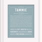 Tammie | Name Art Print
