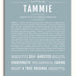 Frame Options | Powder Blue | White Frame, Matted
