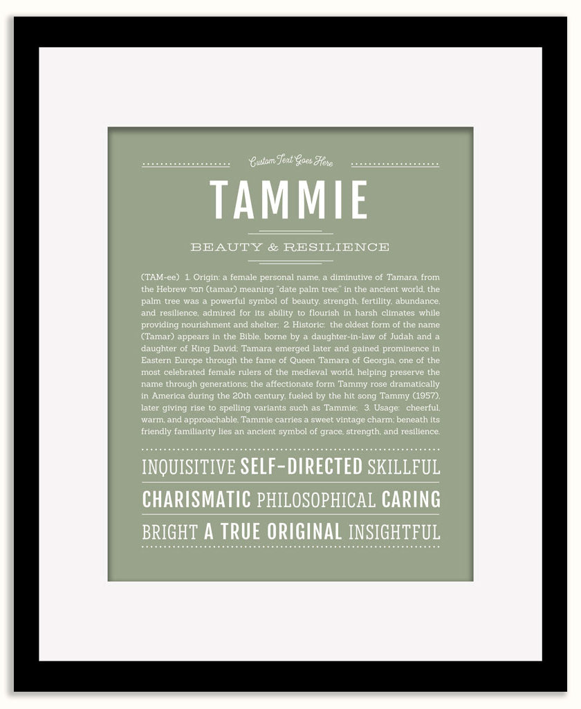Tammie | Name Art Print
