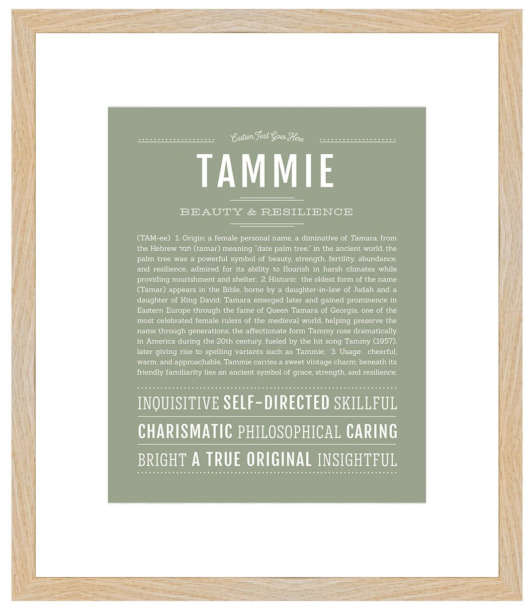 Tammie | Name Art Print