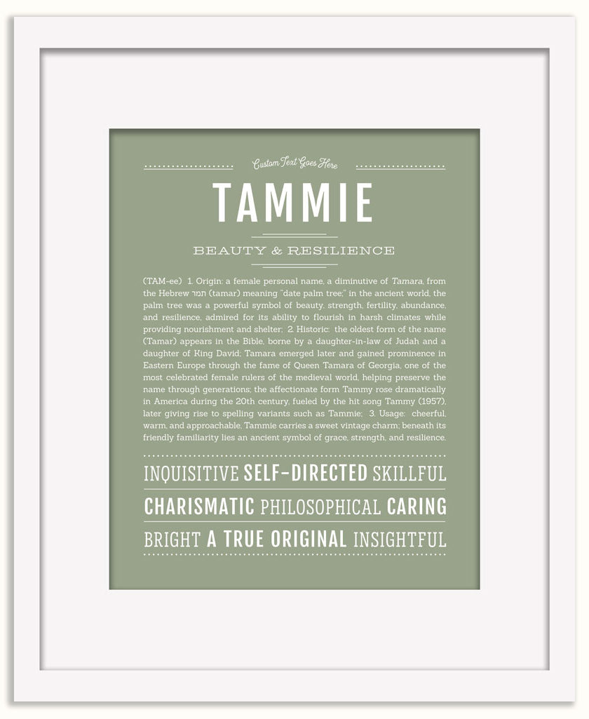 Tammie | Name Art Print