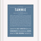 Tammie | Name Art Print