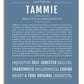 Frame Options | Steele Blue | White Frame, Matted