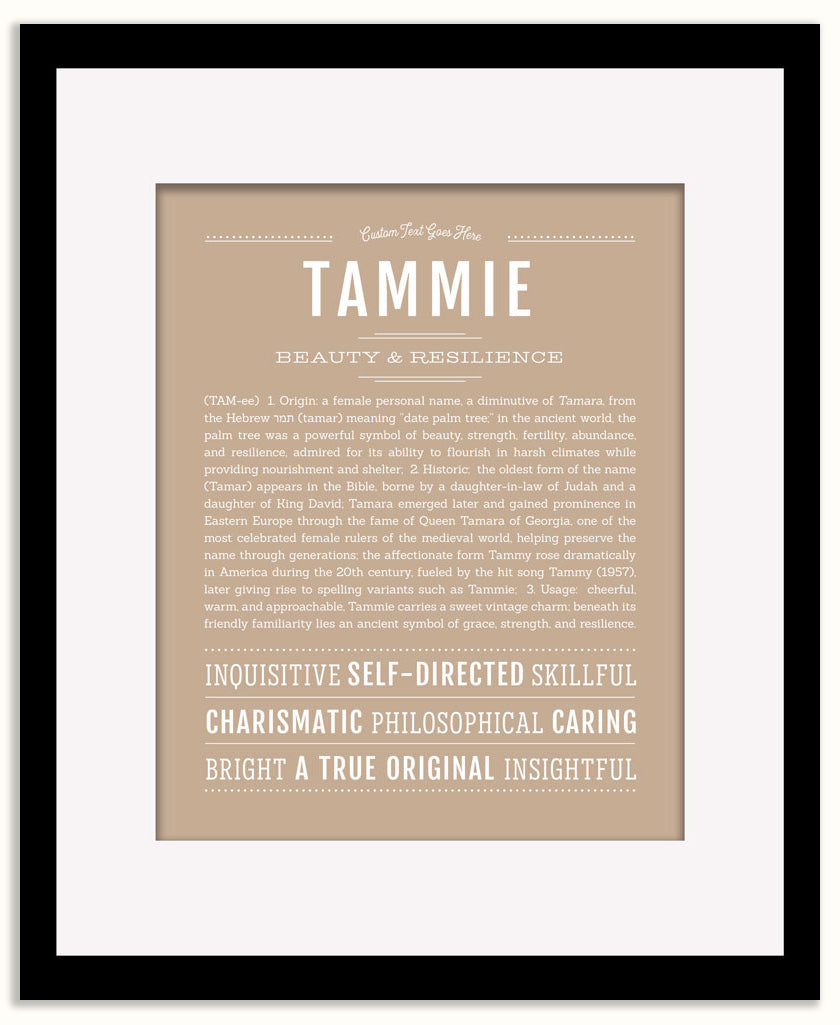 Tammie | Name Art Print