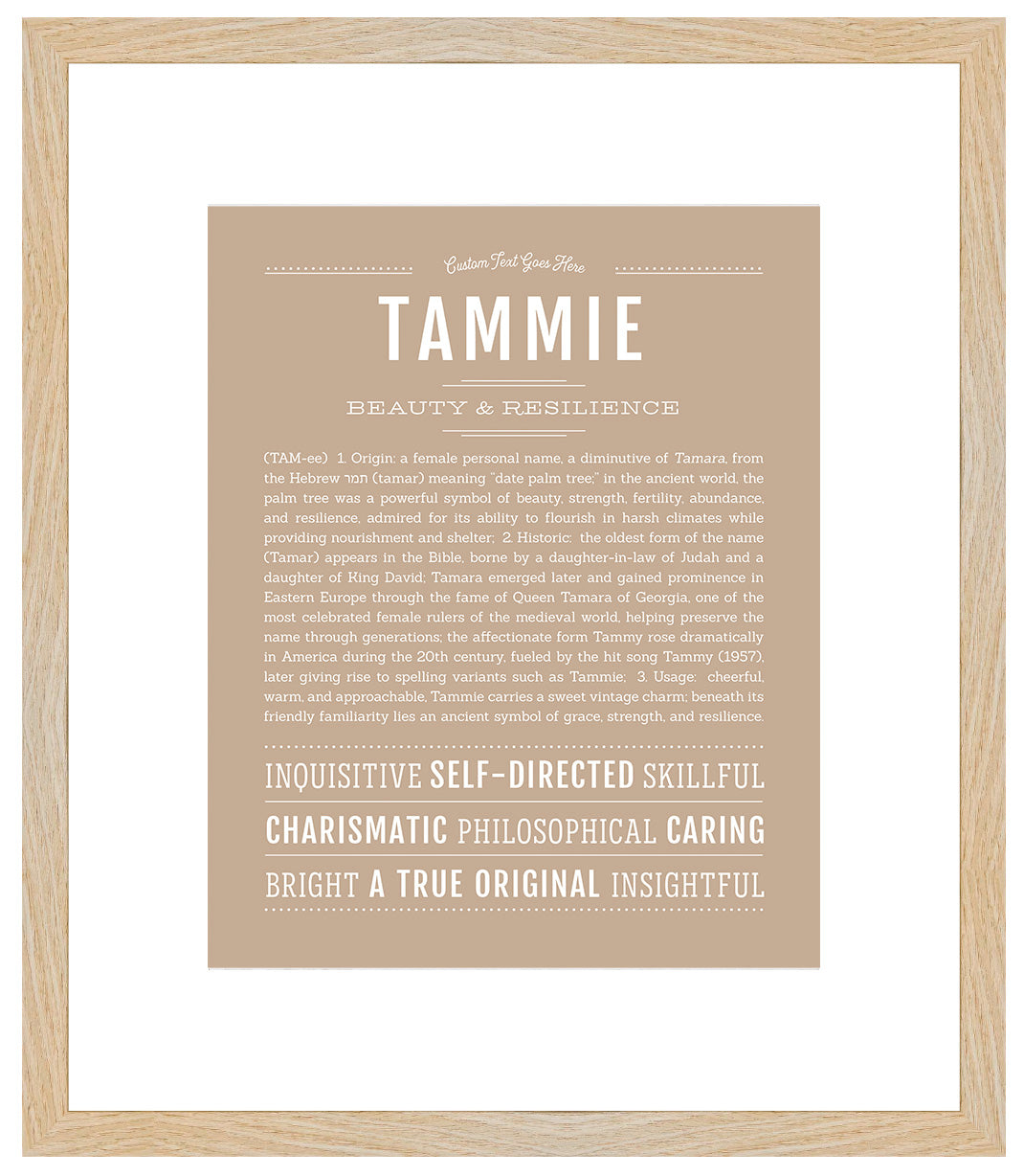 Tammie | Name Art Print