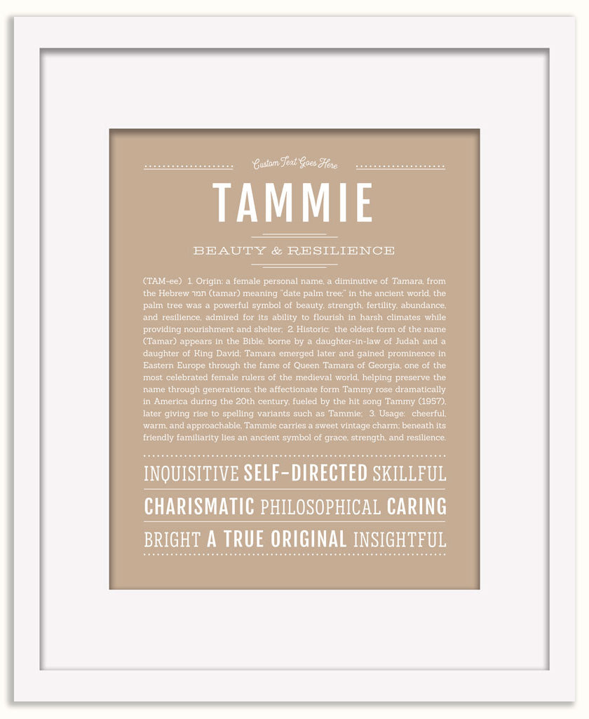 Tammie | Name Art Print