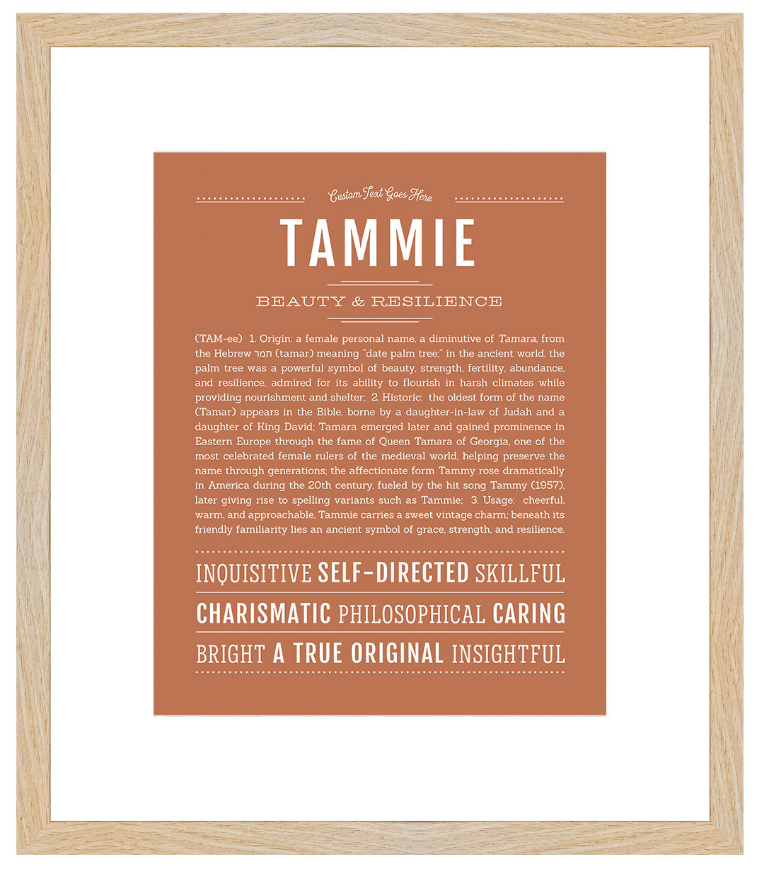Tammie | Name Art Print
