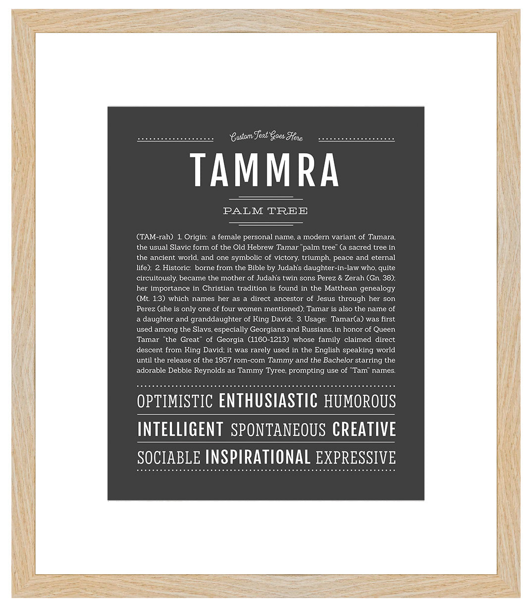 Tammra | Name Art Print