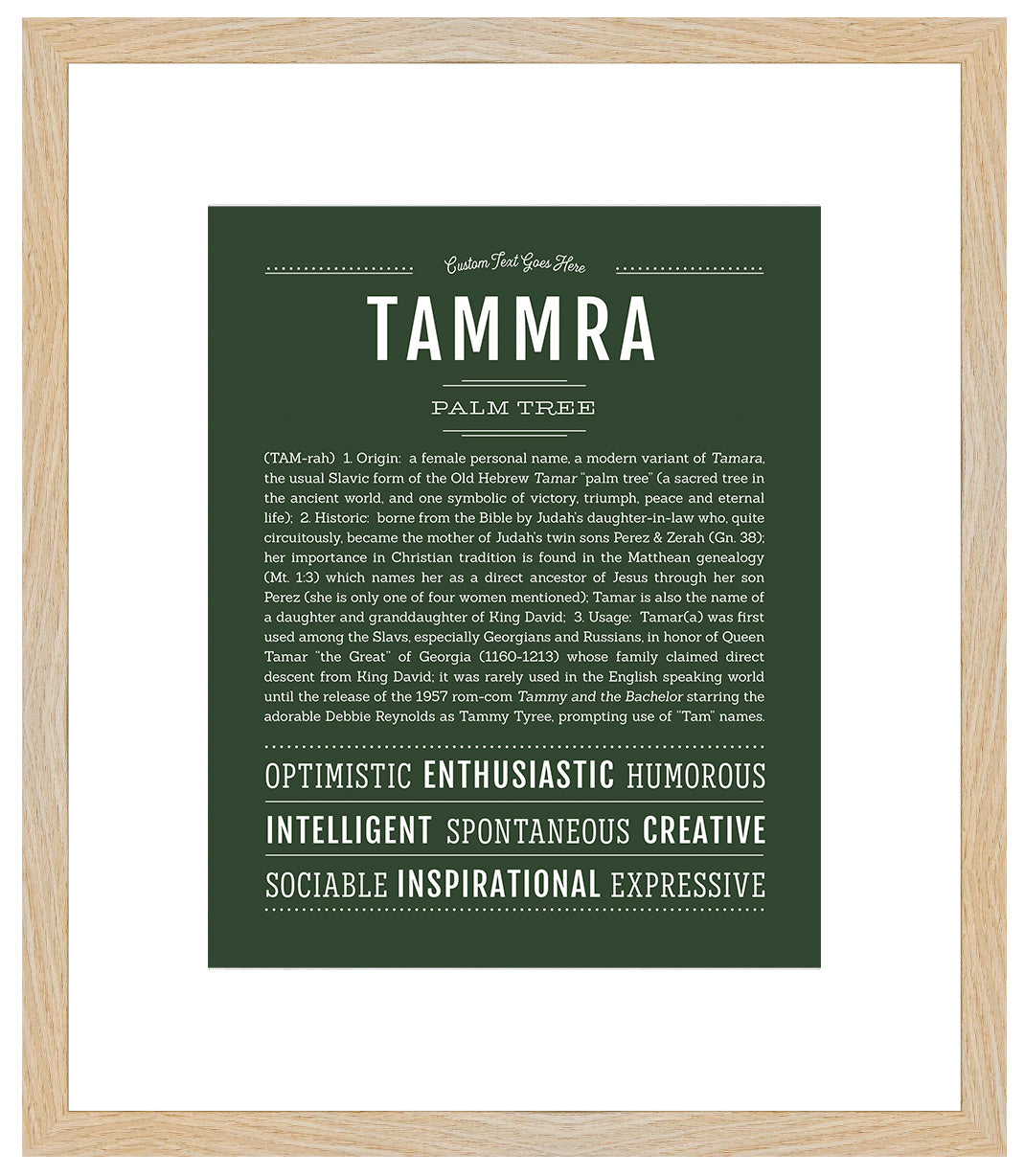 Tammra | Name Art Print