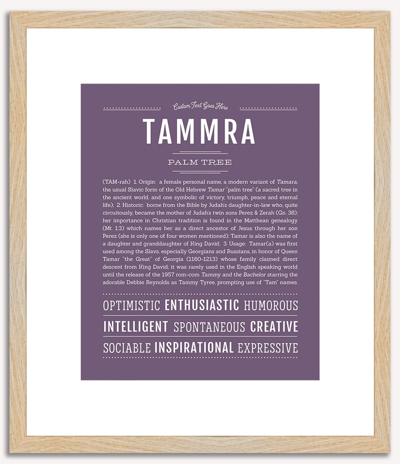 Tammra | Name Art Print