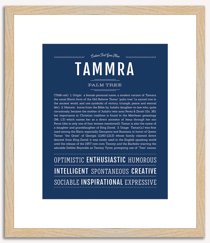 Tammra | Name Art Print