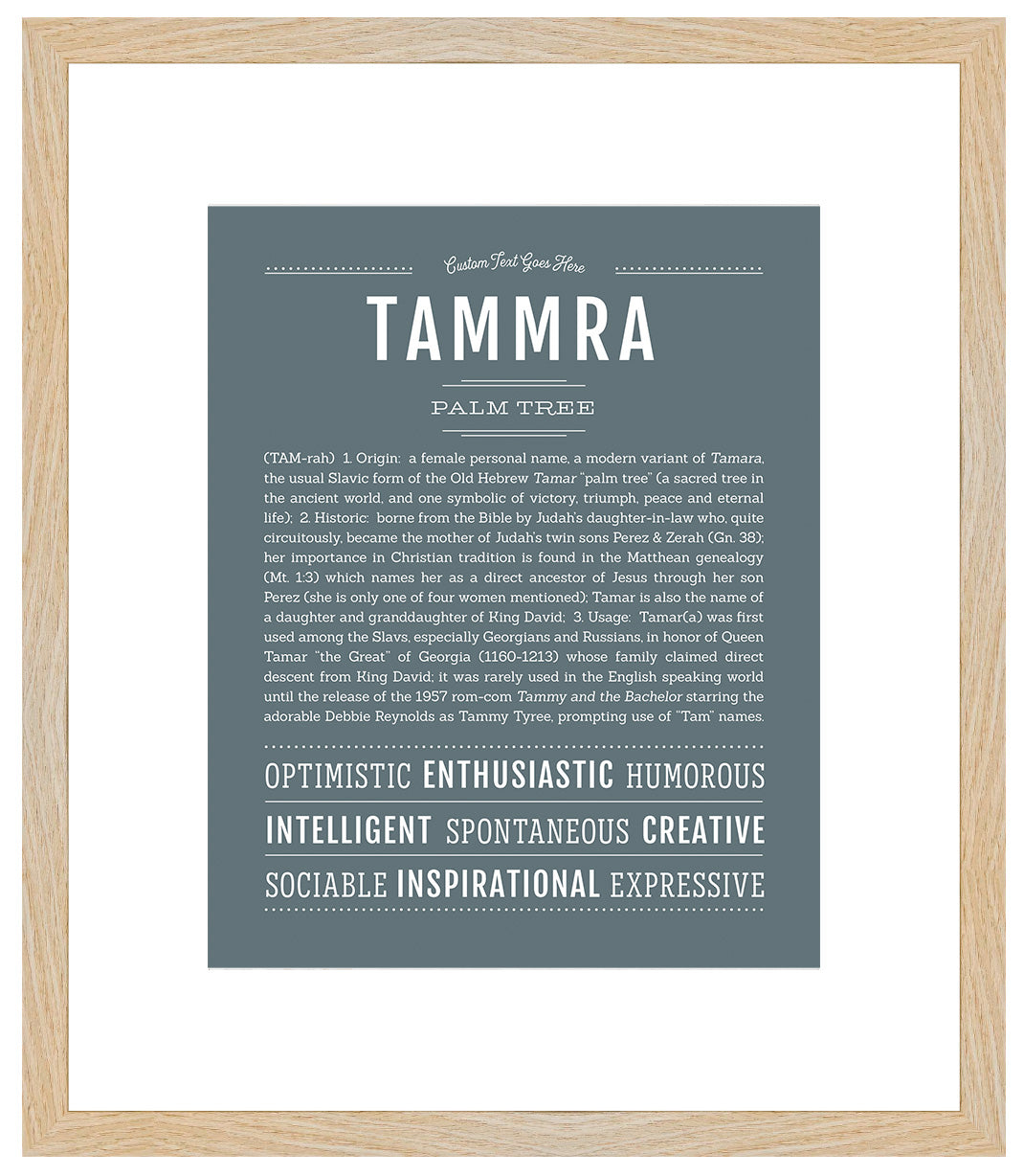 Tammra | Name Art Print