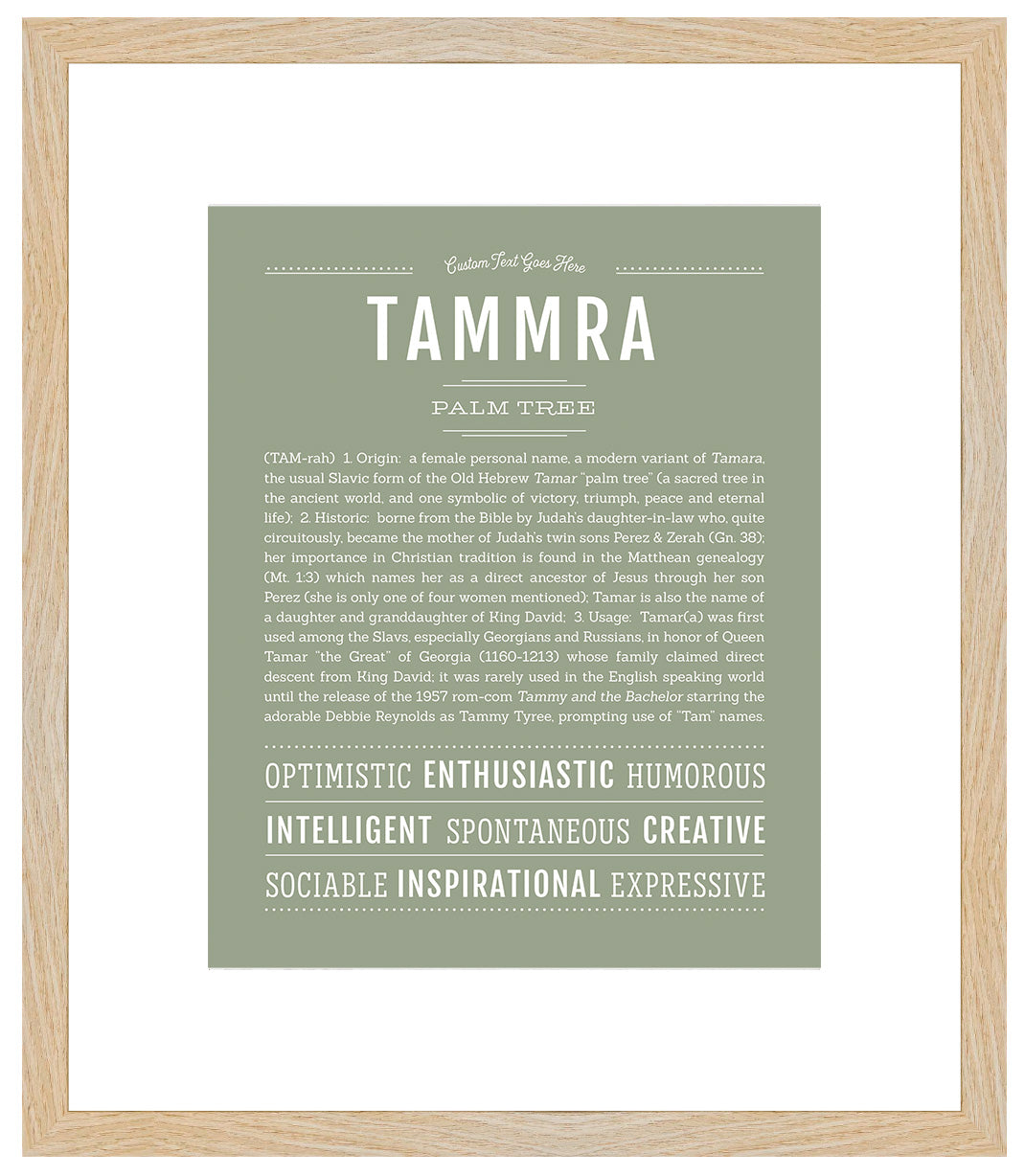 Tammra | Name Art Print