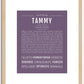 Tammy | Name Art Print