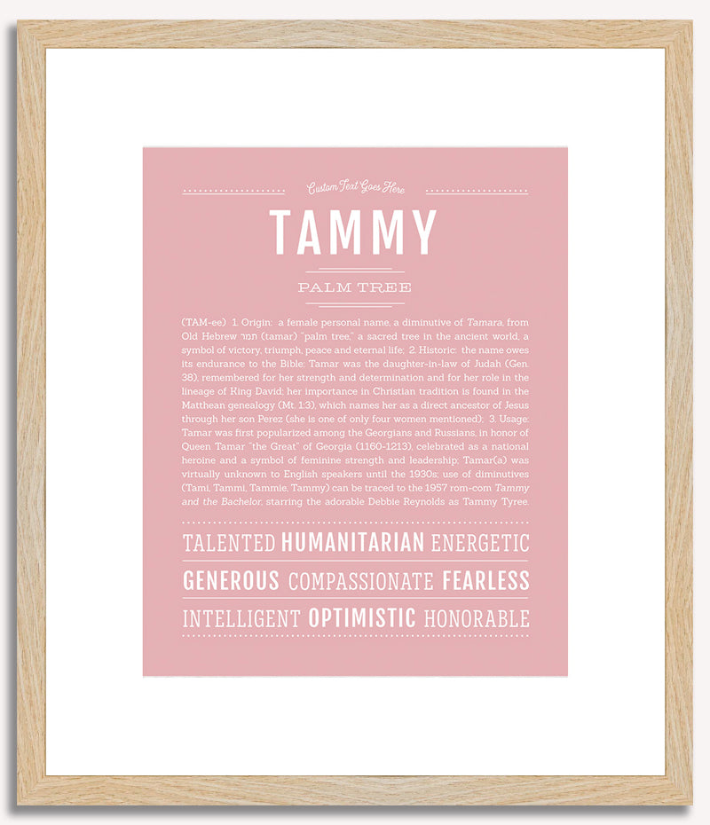 Tammy | Name Art Print