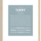 Tammy | Name Art Print