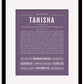 Tanisha | Name Art Print