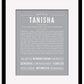 Tanisha | Name Art Print
