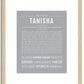 Tanisha | Name Art Print