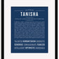 Tanisha | Name Art Print