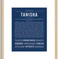 Tanisha | Name Art Print