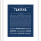 Tanisha | Name Art Print