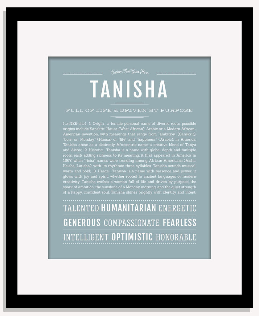Tanisha | Name Art Print