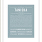 Tanisha | Name Art Print