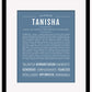 Tanisha | Name Art Print