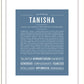 Tanisha | Name Art Print