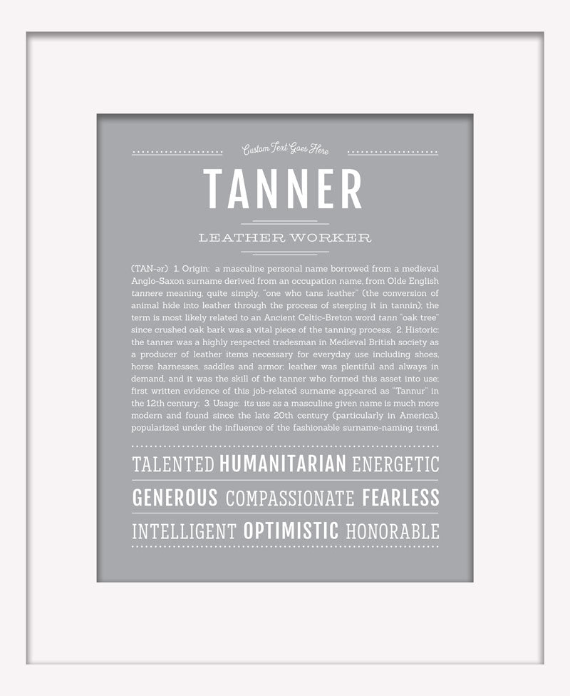 Frame Options | Light Gray | White Frame, Matted