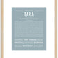 Tara | Name Art Print