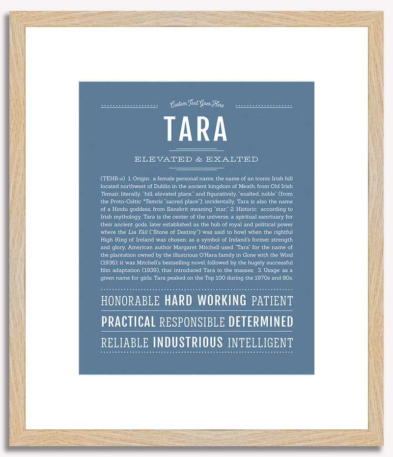 Tara | Name Art Print