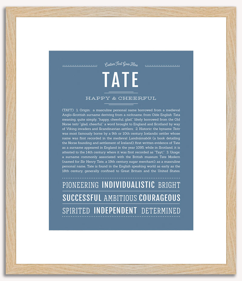 Tate | Name Art Print